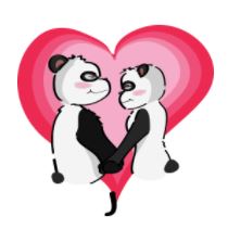 Twoo Sticker Panda