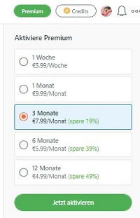 Twoo.com Kosten und Preise