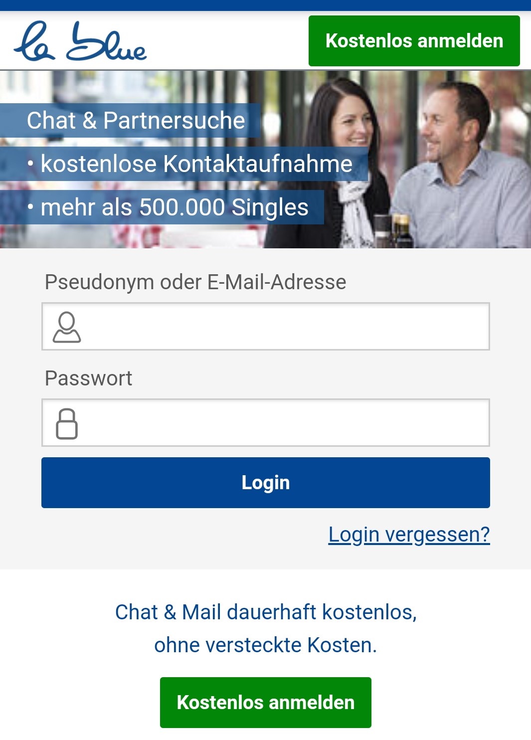 chat lablue suche